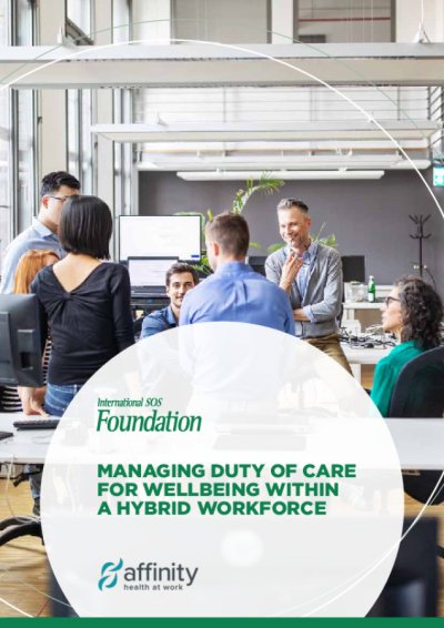 Managing duty of care for wellbeing within a hybrid workforce