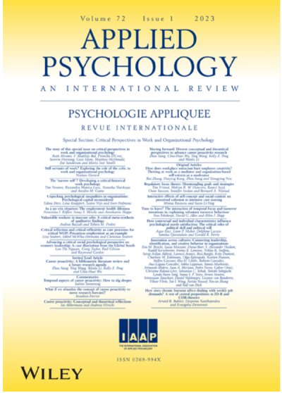 Thrivers, survivors or exiteers: A longitudinal, interpretative phenomenological analysis of the post‐return‐to‐work journeys for workers with common mental disorders