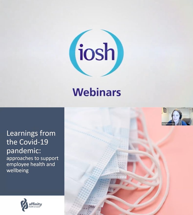 Iosh Webinar: Learnings from the Covid-19 pandemic