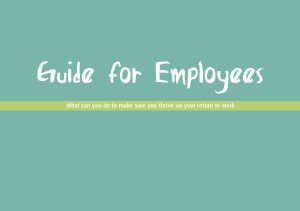 Igloo Guide For Returning To Work Following Mental Ill-Health: Guide For Returning Individuals
